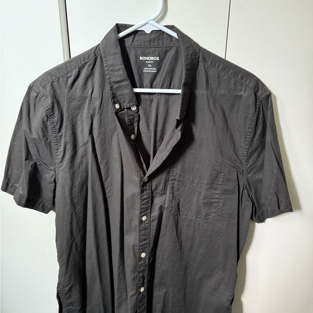 Bonobos Men's Gray Shirt